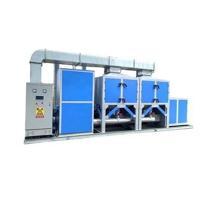 Equipo de tratamiento de gases residuales con convertidor catalítico de carbono activo 1500 kg de peso