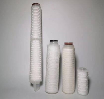 Después de servicio Apoyo en línea Material de nylon PP PE cartucho de filtro para filtración de líquidos