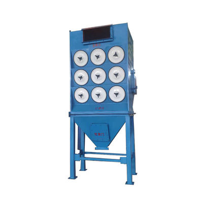 Extractor de polvo de filtro de cartucho con potencia de 15 kW y tamaño mínimo de partícula de 0,3 micrones