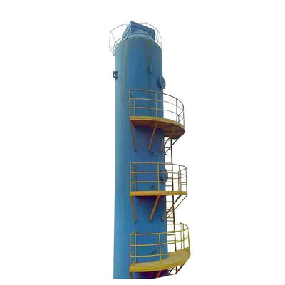 Torre de absorción química de desulfuración de gases de escape con diámetro exterior de 3800 mm