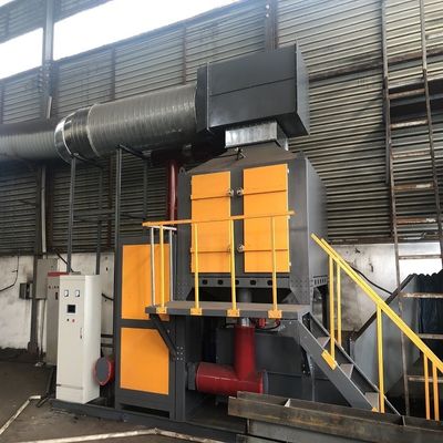 Tecnología Dispositivo de combustión catalítica de extracción de gases de escape para plantas de fabricación