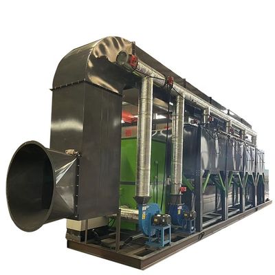 Equipo de tratamiento de gas de extracción de polvo para el control de la contaminación atmosférica de acero carbono Shell