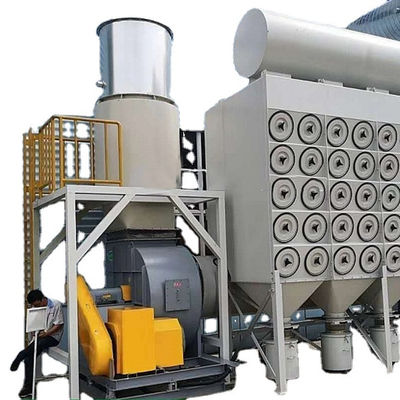 Recolector de polvo de bolsas de filtro de 160 piezas para aumentar la eficiencia del sector industrial chino