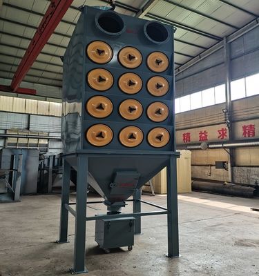 Recolector de polvo de bolsas de filtro de 160 piezas para aumentar la eficiencia del sector industrial chino