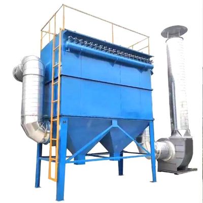 Saco de protección del medio ambiente industrial Colector de polvo de la casa con estructura de acero al carbono