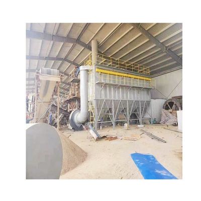 Saco de protección del medio ambiente industrial Colector de polvo de la casa con estructura de acero al carbono
