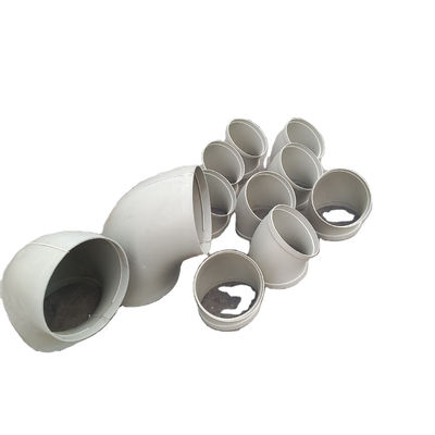Flanca de codo de conducto de tubería de acero inoxidable de acero al carbono de PP para proyectos de construcción