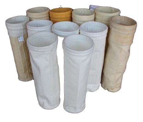 16 Volumen de aire Bolsa de filtro profesional para el colector de polvo de molino de harina 1,8 mm de espesor