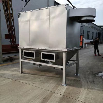 Colector de polvo de cartucho industrial con limpieza de chorro de pulso y diseño personalizado