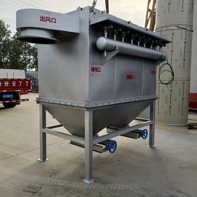 Colector de polvo de cartucho industrial con limpieza de chorro de pulso y diseño personalizado