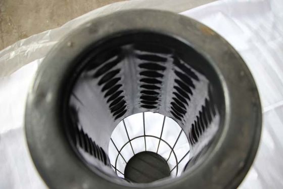 OEM Sí Jaula de bolsas de filtro de silicona para casa de bolsas hecha de material de acero al carbono