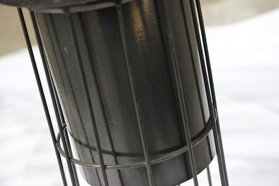 OEM Sí Jaula de bolsas de filtro de silicona para casa de bolsas hecha de material de acero al carbono