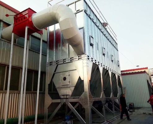 Recolector de polvo de gran volumen de aire con una capacidad de 3000 kg y un diseño de autolimpieza duradero