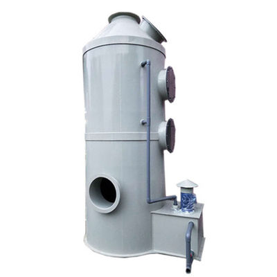 4000 mm de altura PP HCL Fumes Scrubber para un tratamiento y eliminación eficaces de los gases de escape