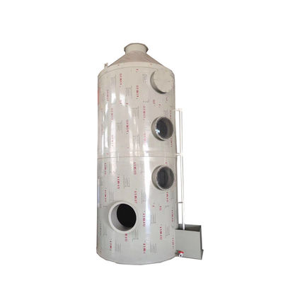 4000 mm de altura PP HCL Fumes Scrubber para un tratamiento y eliminación eficaces de los gases de escape