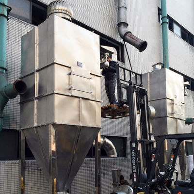 7000 Extractor de polvo de volumen de aire colector de polvo de cartucho industrial para requisitos