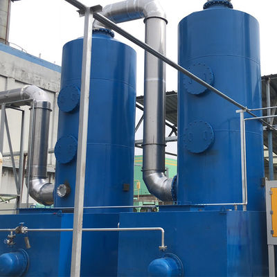 Torre de purificación de gas de tratamiento de gases de escape con otras características