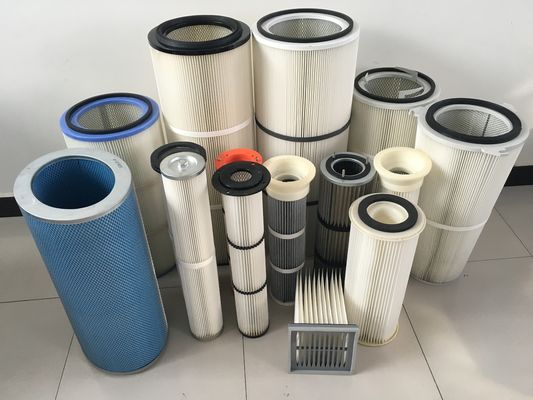 Cartucho de filtro de eliminación de polvo industrial personalizable con 99,9% de eficiencia
