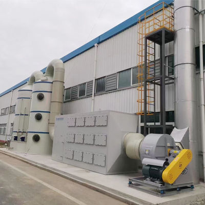 400 kg de potencia de la bomba 2,2 kW Columna de absorción del limpiador húmedo para el limpiador de gases del limpiador de CO2