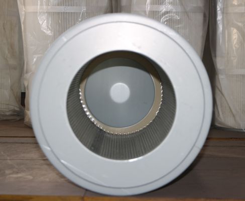 0Filtro de cartucho de aire plissado porosidad.3um para filtración de polvo en plantas de fabricación