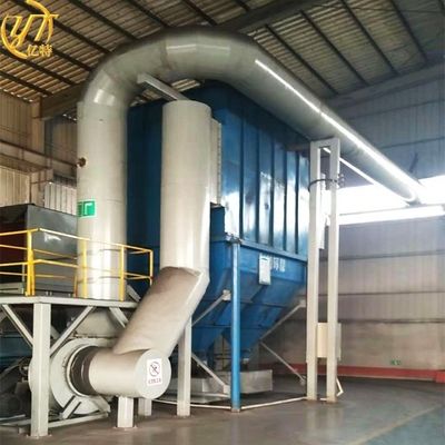 12 Recolector de polvo para el control de la contaminación atmosférica mediante la quema de hidrocarburos
