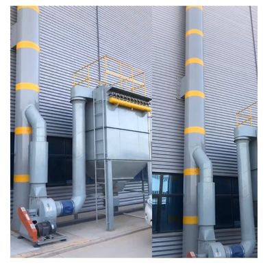 160 Recolector de polvo de bolsas de filtro para la quema de hidrocarburos y residuos hospitalarios