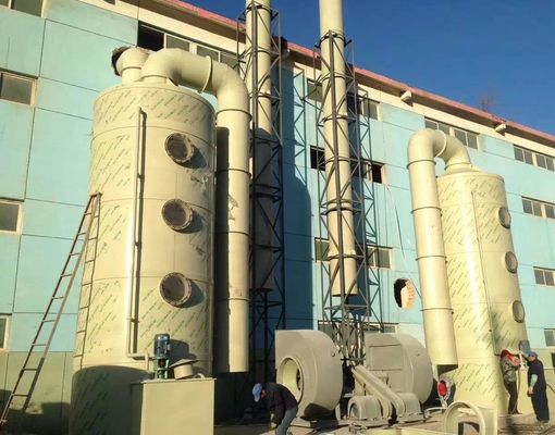 Oxidante térmico regenerativo para absorción de COV y depurador húmedo de 1500*4000 mm