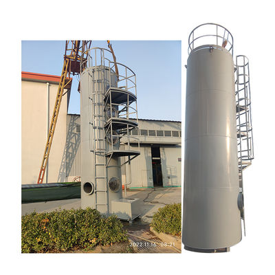 450 kg Torre de absorción de gases para limpiadores de gases de escape de CO2 y SO2 Diseño de torre de rociado