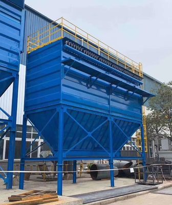 Área de filtro de 36 m2 Recolector electrónico de polvo para calderas de planta de trituración de acero al carbono