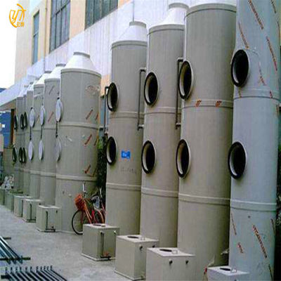 32 mm de bomba en el diámetro de la tubería columna de absorción del limpiador de gas de aire con 99% de eficiencia de purificación