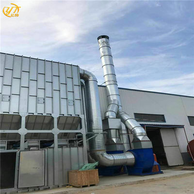 132*2000mm Taller industrial filtros de polvo limpios automáticos para aire y aire Fresco Equipo de filtración para leña