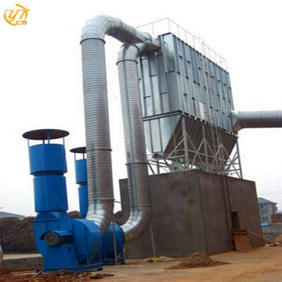 12500-23500m3/h Volumen de aire Leñado Marco de puerta de WPC Recolector de polvo para planta de madera