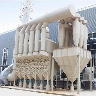 Recolector de polvo superior de la planta de batería de hormigón Silo con tamaño mínimo de partículas de 0,3 micras