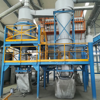 Recolector de polvo superior de la planta de batería de hormigón Silo con tamaño mínimo de partículas de 0,3 micras