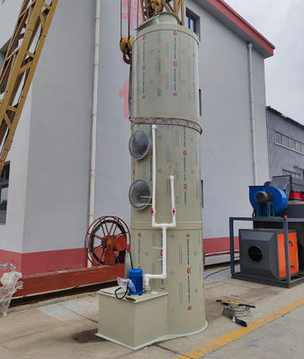 2.2 KW Potencia de la bomba CO2 Limpador de gas limpiador columna de absorción del limpiador húmedo para aire limpio