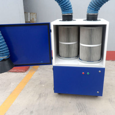 Extractor de humo de soldadura de doble brazo 3kw para un ambiente de trabajo más limpio y saludable