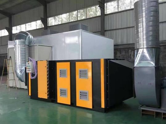 Diseño de equipos de tratamiento de gases de desecho catalizadores de fotooxígeno para la industria minera energética