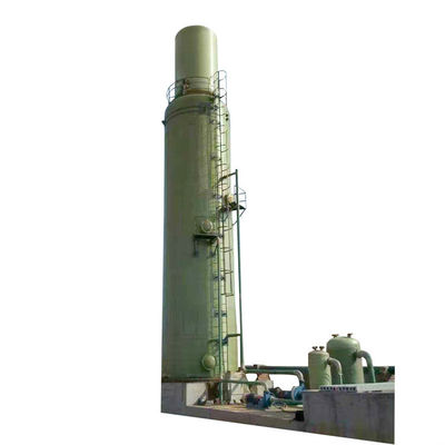 Lavadoras de gas industrial SO2 de alta purificación Torre de desulfuración de acero al carbono OEM