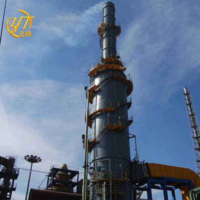 La torre de pulverización de acero inoxidable para un proceso de limpieza de gas eficaz
