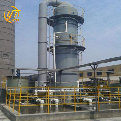 La torre de pulverización de acero inoxidable para un proceso de limpieza de gas eficaz