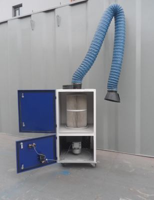 1.1kw Recolector de fumo absorbente de soldadura para aplicaciones de soldadura