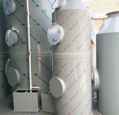 Torre de absorción de gases químicos personalizada que alcanza el 99,99% de eficiencia de purificación