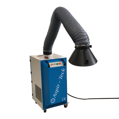 Extractor de humos móvil de soldadura con tamaño de brazo D160*2000mm y rendimiento