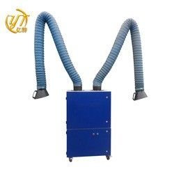 Extractor de humos móvil de soldadura con tamaño de brazo D160*2000mm y rendimiento