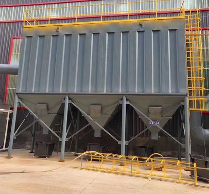 Sistema de limpieza de conductos de aire para la madera de minas de metales con filtración avanzada de polvo blanco