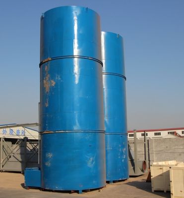 Columna de adsorción industrial para la purificación de gases de desecho en grandes cantidades