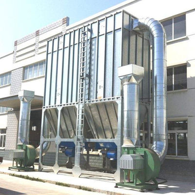 Muebles de hoja de madera galvanizada Sistema comercial de recogida de polvo para la producción de muebles