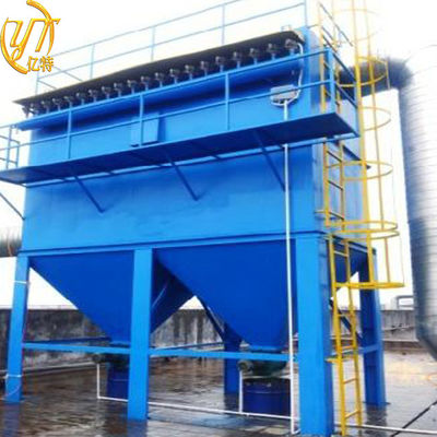 Proceso de limpieza del viento Bolsa de filtro de chorro de aire Recolector de polvo para horno rotativo de 3kw