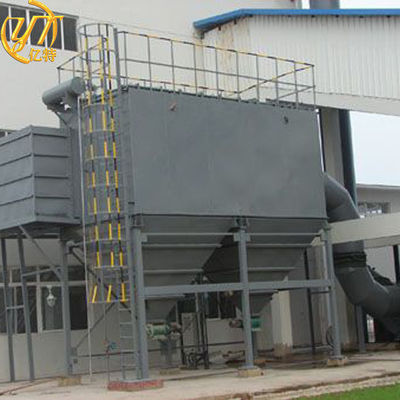 Proceso de limpieza del viento Bolsa de filtro de chorro de aire Recolector de polvo para horno rotativo de 3kw