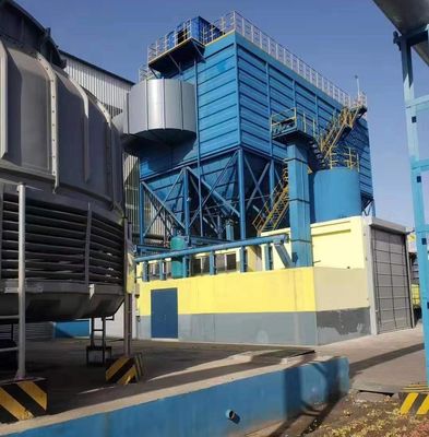 2022 Blue Cement Industries máquina de succión de polvo para planta de fabricación y 3kw